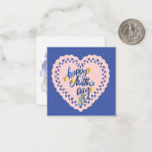 Happy Mothers day Note card Notitiekaartje (Voorkant / Achterkant in situ)