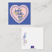 Happy Mothers day Note card Notitiekaartje (Voorkant / Achterkant)