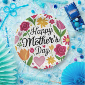 Happy Mothers Day Papieren Bordje (Feest)