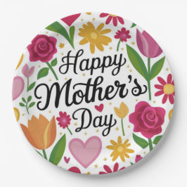 Happy Mothers Day Papieren Bordje