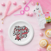 Happy Mothers Day Papieren Bordje (Feest)