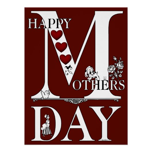 Happy Mothers Day Perfect Poster (Voorkant)