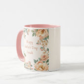 Happy Mother's Day Personalized Mug Mok (Voorkant links)