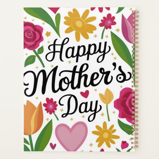 Happy Mothers Day Planner (Achterkant)