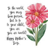 Happy Mothers Day Quote 2024 T-shirt