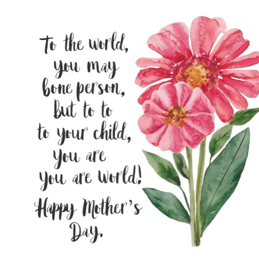 Happy Mothers Day Quote 2024 T-shirt