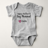Happy Mothers Day Romper (Voorkant)