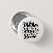Happy Mothers Day Ronde Button 3,2 Cm (Voorkant /achterkant)