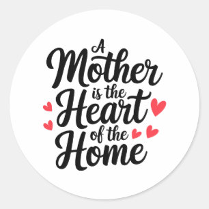Happy Mothers Day Ronde Sticker