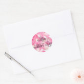 Happy Mothers Day Ronde Sticker (Envelop)