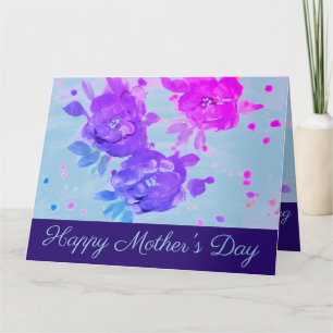 Happy Mothers Day Roos Wenskaart Kaart