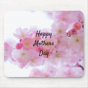 Happy Mothers Day Roze Cherry Tree Muismat