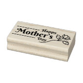 Happy Mothers Day Rubber Stamp Rubberstempel (Stempel)