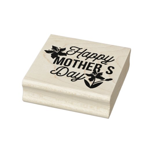 Happy Mothers Day Rubberstempel (Stempel)