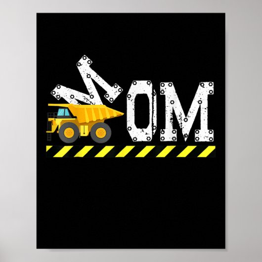 Happy Mothers Day Schattigee constructie Kinderen  Poster (Voorkant)