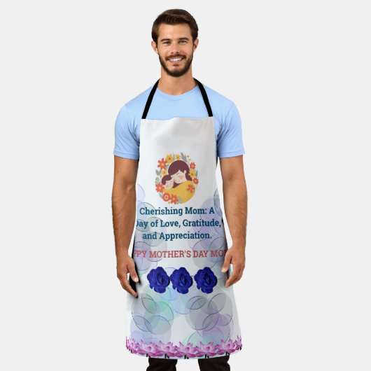 HAPPY MOTHERS DAY SCHORT (Gedragen)