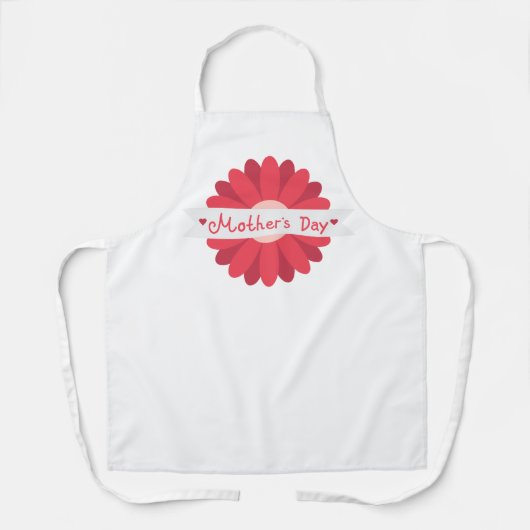 Happy Mothers Day Schort (Voorkant)