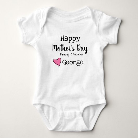 Happy Mothers Day Shirt (Voorkant)