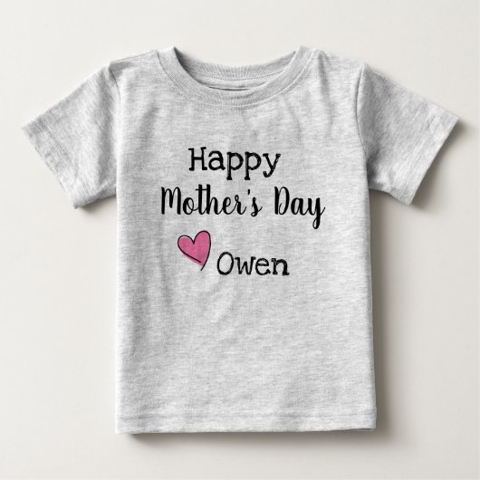 Happy Mothers Day Shirt (Voorkant)