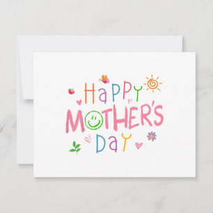Happy Mothers Day Shirt voor peuter Baby Kinder Sa