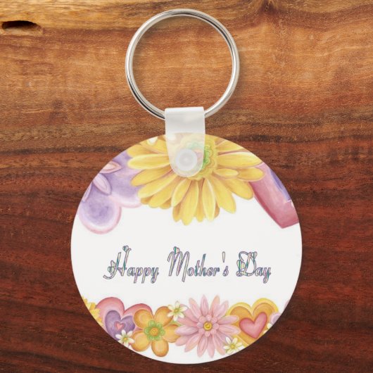 Happy Mothers Day Sleutelhanger (Voorkant)