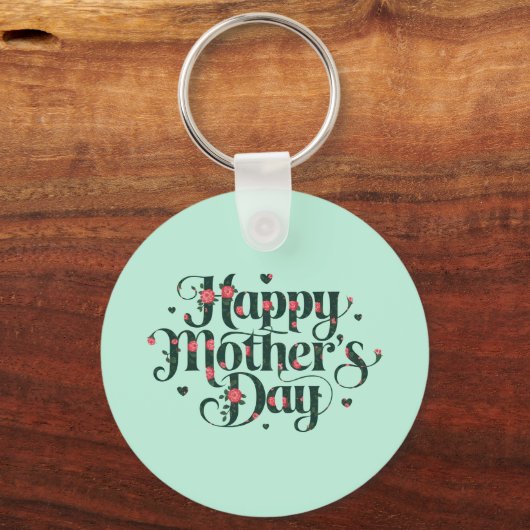 Happy Mothers Day Sleutelhanger (Voorkant)