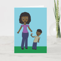 Happy Mothers Day Son African American Personalize