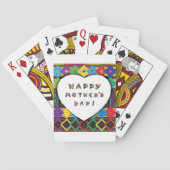 Happy Mothers Day Speekkaarten Pokerkaarten (Achterkant)