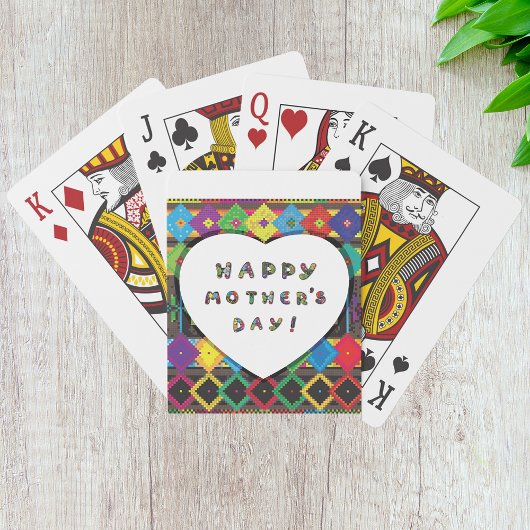 Happy Mothers Day Speekkaarten Pokerkaarten
