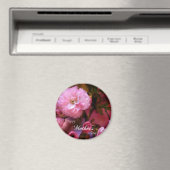 Happy Mothers Day Spring Pink Cherry Blossom Magneet (Insitu (Vaatwasser))