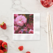 Happy Mothers Day Spring Pink Cherry Blossom Servet (Insitu)