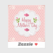 Happy Mother's Day Sticker (Vel)