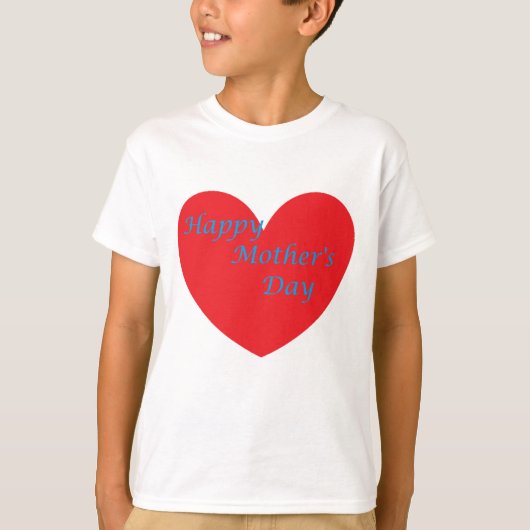 Happy Mothers Day T-shirt (Voorkant)