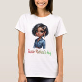 Happy Mothers Day T-shirt (Voorkant)