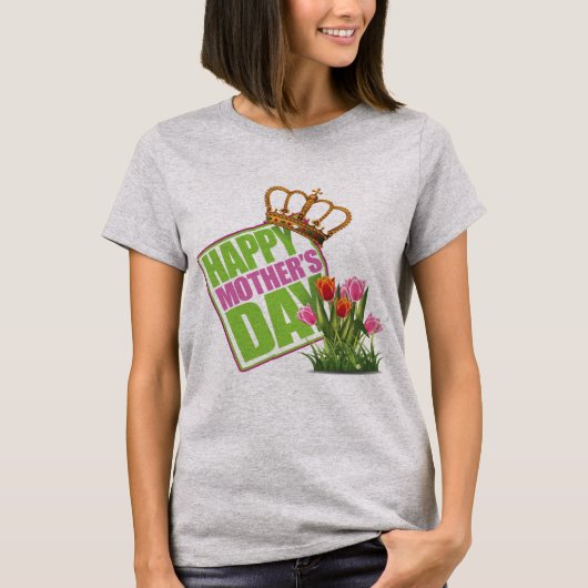 Happy Mothers Day T-shirt (Voorkant)