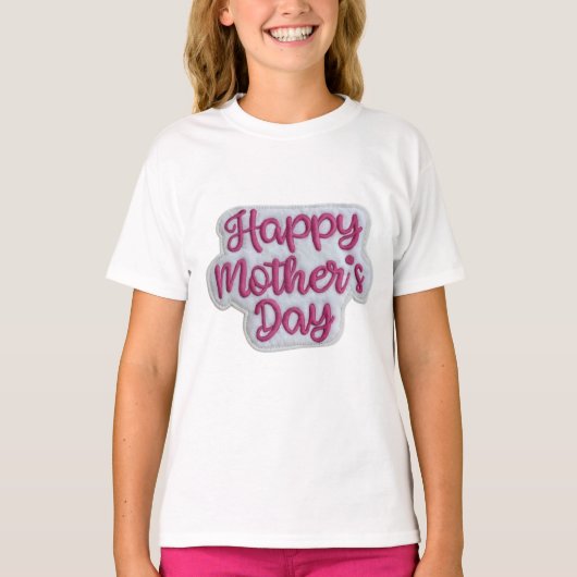 Happy Mother's Day T-shirt (Voorkant)