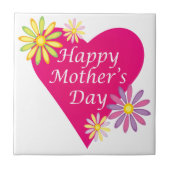 Happy Mothers Day Tegeltje (Voorkant)