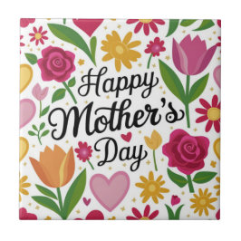 Happy Mothers Day Tegeltje