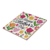 Happy Mothers Day Tegeltje (Zijkant)