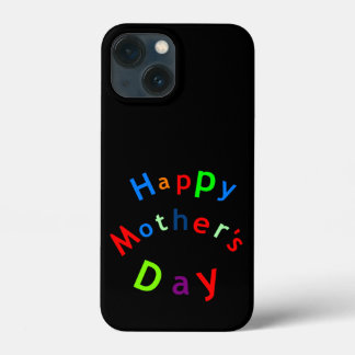 Happy Mothers Day Text Hoesje-Mate Samsung Galaxy  Case-Mate iPhone Case