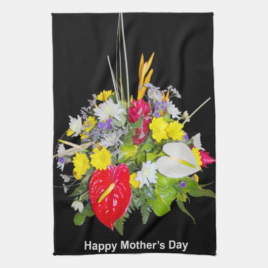 Happy Mothers Day Theedoek (Verticaal)