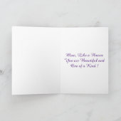 Happy Mother's Day Tulip Bouquet Kaart (Binnen)