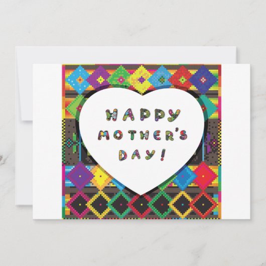 Happy Mothers Day Uitnodigingen (Voorkant)