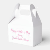 Happy Mothers Day van de kerk Bedankdoosjes (Voorkant Zijde)