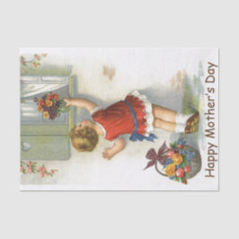 Happy Mothers Day - Vintage Tissuepapier