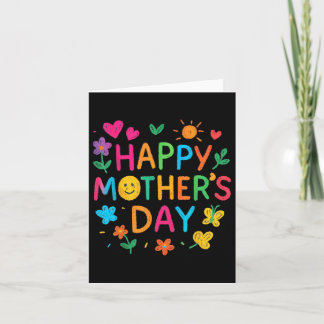 Happy Mothers Day voor peuter Baby Kinder Gezegde Kaart