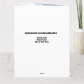 HAPPY MOTHERS DAY VROUW kaart (Achterkant)