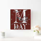Happy Mothers Day Wall klok (Huis)