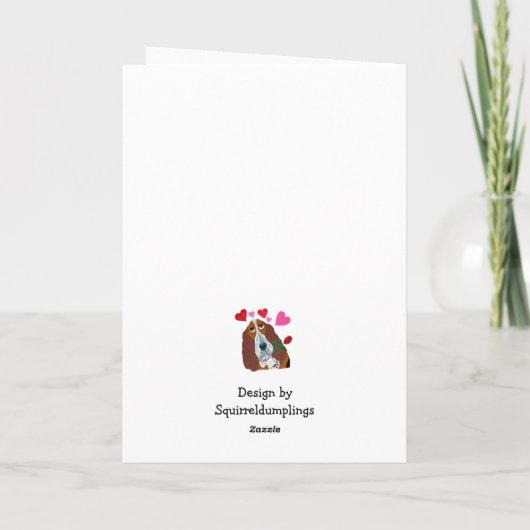 Happy Mother's Day! Welsh Corgi Kaart (Achterkant)