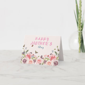Happy Mothers Day Wenskaart Flower Kaart